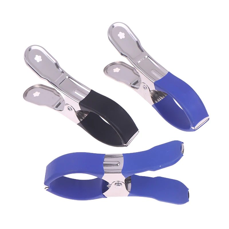 6Pcs Edelstahl Pool Abdeckung Clips Mit Kunststoff Griffe Heavy Duty Winddicht Frühling Clips Für Trocknen Kleidung Abdichtung Snack – Detail 6