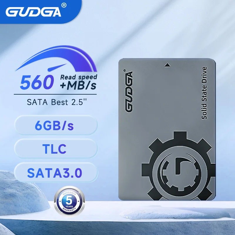 

GUDGA 2.5'' SSD SATA 64GB120GB 240GB 480GB 256GB 512GB 1TB 2TB 4TB SATAIII Internal Solid State Drive Hard Disk Hdd For Computer