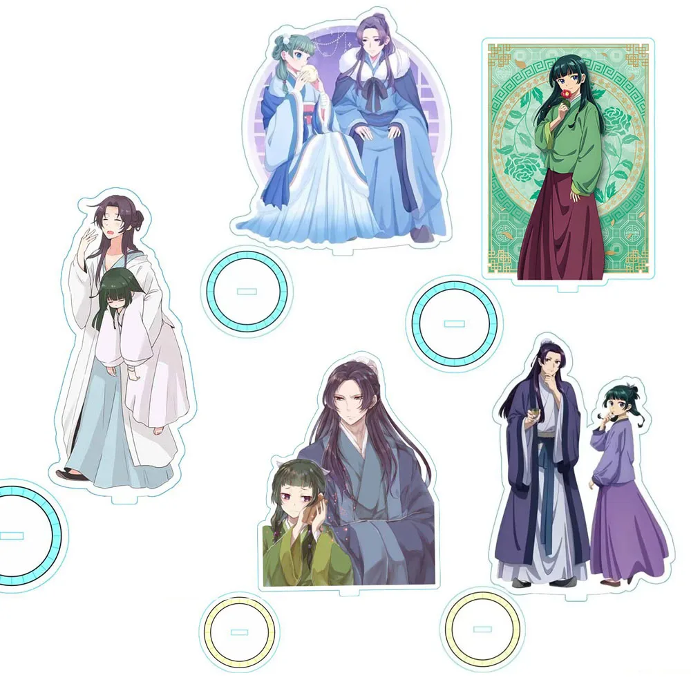 Hot The Apothecary Diaries Anime Figures Cosplay Acrilico Stand Model Plate Desk Decor Standing Sign Prop Fans Collection Gift