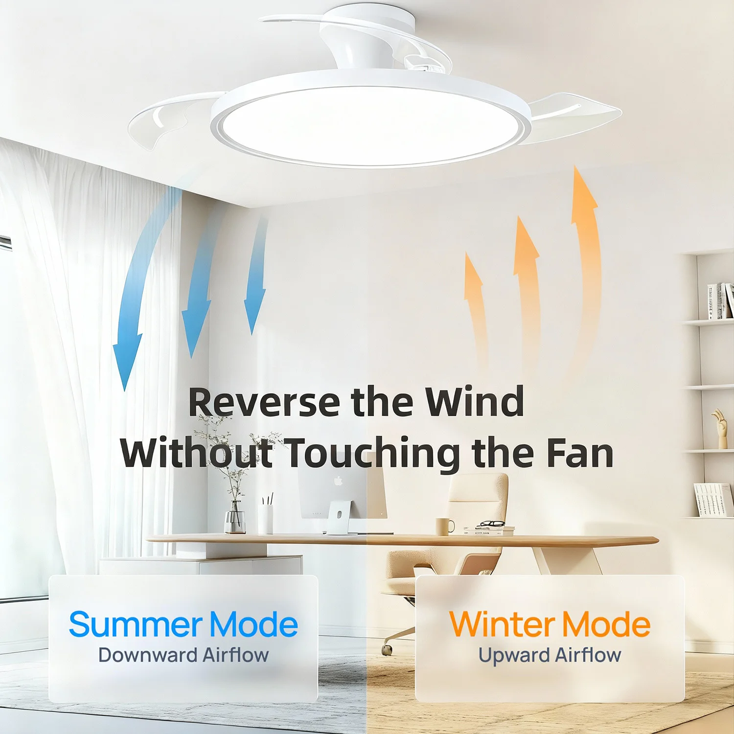 Modern LED Ceiling Fan 4