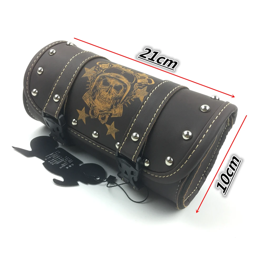 Borsa Da Sella Per Moto In Pelle - Vintage Style, Multifunzionale Per Viaggi E Giornaliero