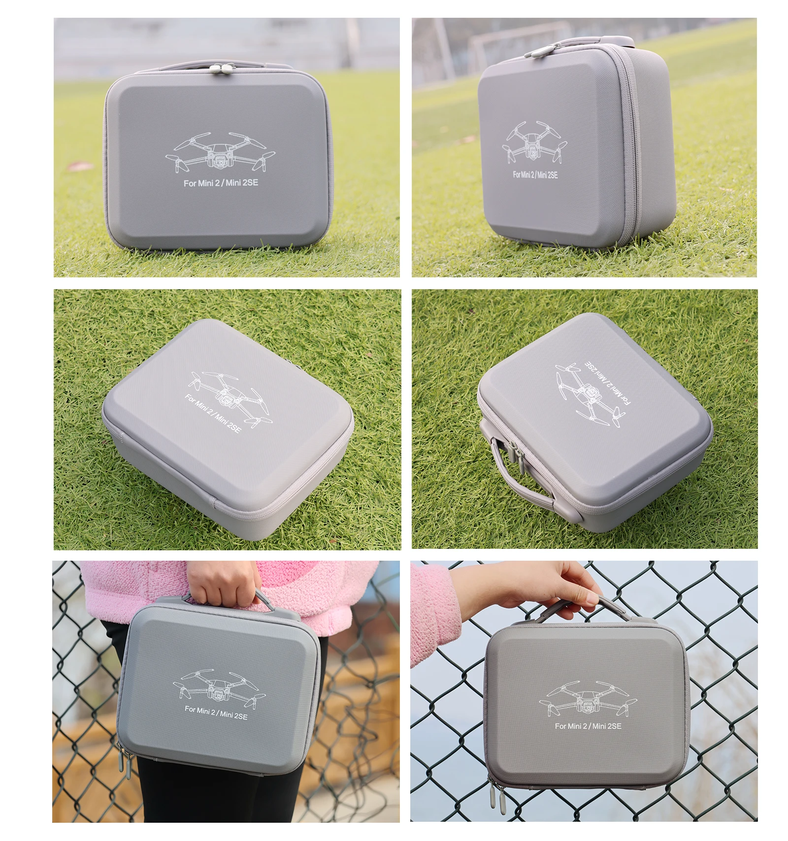 Portable Bag For DJI Mini 2/2 SE/MINI 4K Storage Bag Drone Handbag Outdoor Carry Box Case For DJI Mini 2 Drone Accessories