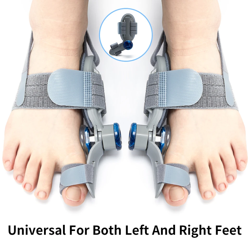 Separatore regolabile per alluce valgo, correttore per dita dei piedi, raddrizzatore per dita dei piedi, pedicure ortopedica_voghion.com