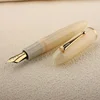Heartbeat Nib ! Jinhao 9019 Fountain Pen #8 F/M Nib, red Big Size Resin Office Writing Pen with Large Converter 2