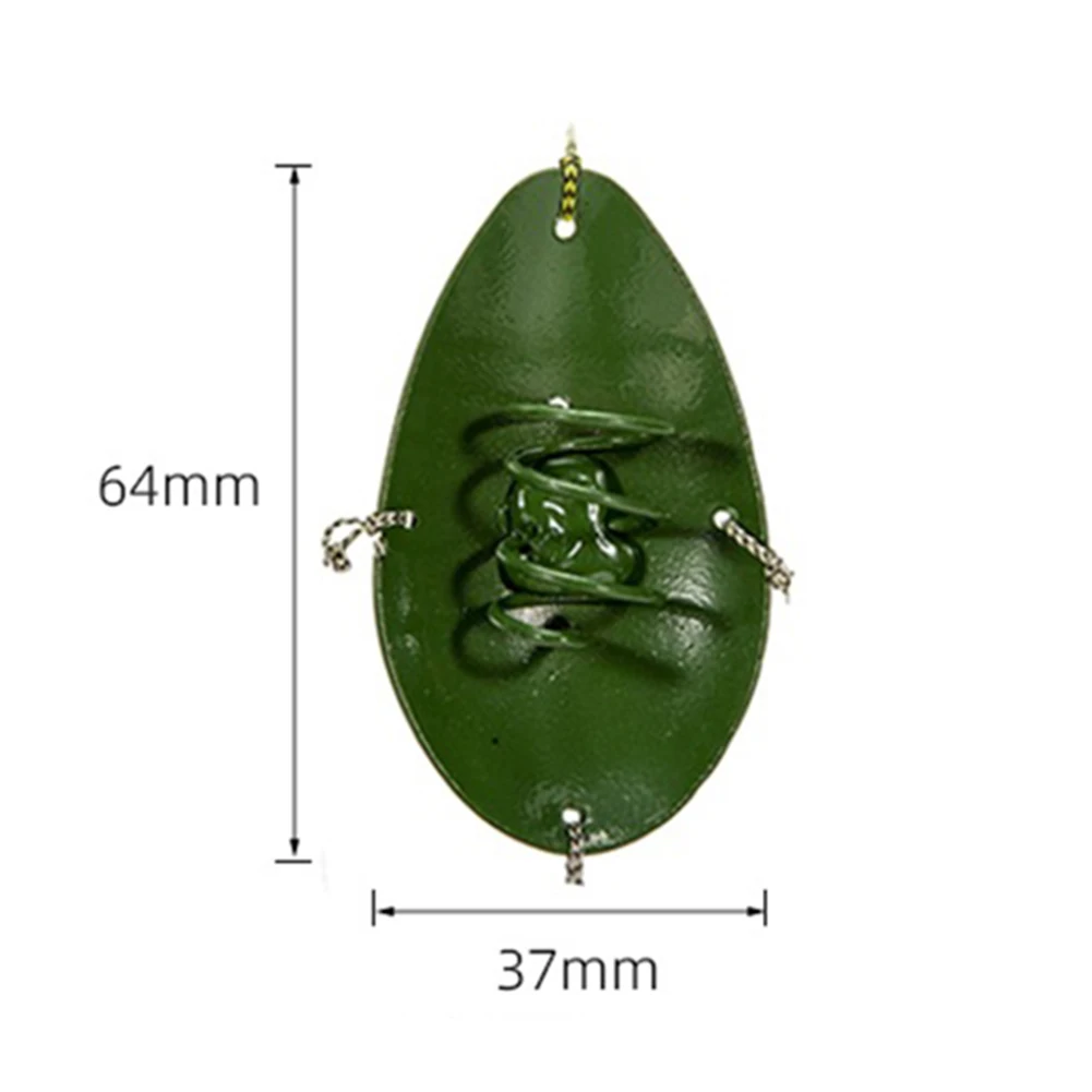

Durable High Quality Brand New Bait Cage Puncher Green 13x9x3cm Feeder Hook Sinking Line Group Spoon Shaped Strong