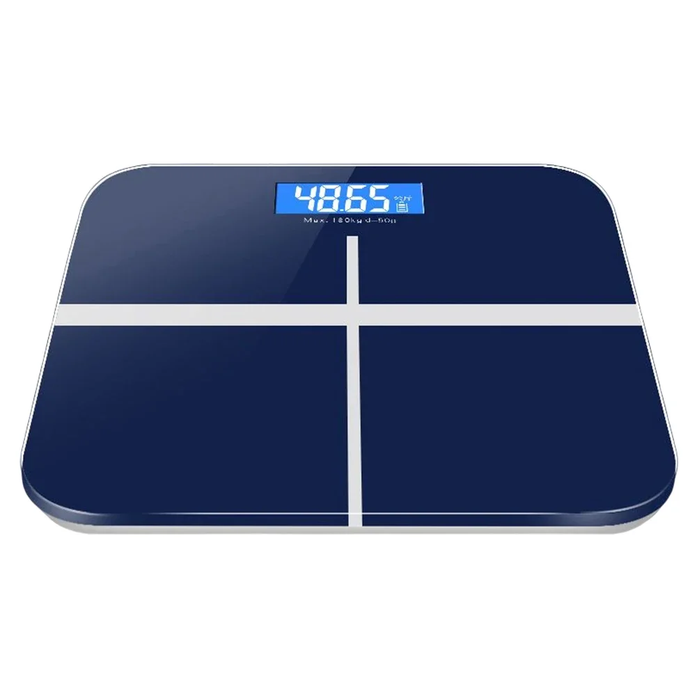 Intelligent Weight Scale HD Display Digital Body Scale USB Charging Battery-powered Precision Tool Room Temperature Measurement