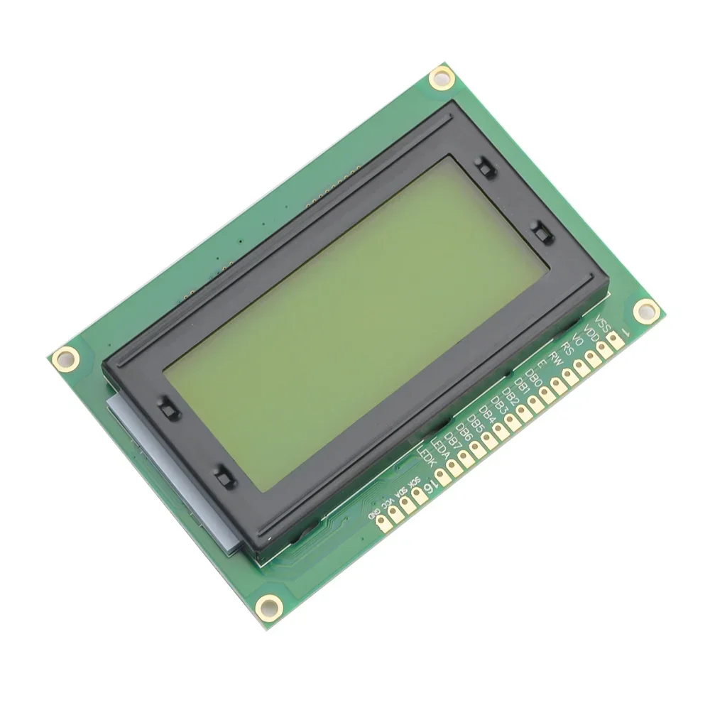 LCD1604 Digital Screen Display Module 1604 16*4 16x4 Character LCD Yellow / Blue With Blacklight Board for Arduino DC 5V