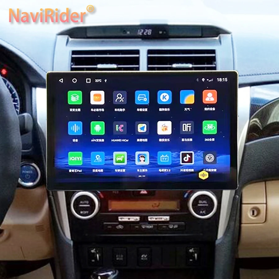 

13.3Inch 2K Screen Android 13 Car Multimedia Video Player For Toyota Camry 2014 - 2017 Stereo GPS Navigation Wireless Carplay
