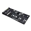 M2 To SATA3 Adapter Card High Efficiency SATA M2.SSD Convert Adapter Card NVME SSD Upgraded SATA 6 Gbps NGFF Adapter 3
