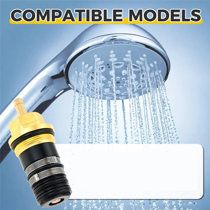 ขายร้อน-วาล์วตลับหมึก 3/4 นิ้ว Thermostatic 94282000 ใช้งานร่วมกับ Hansgrohe Ecostat ฝักบัวและ Multi-Hole Tub Fillers 1