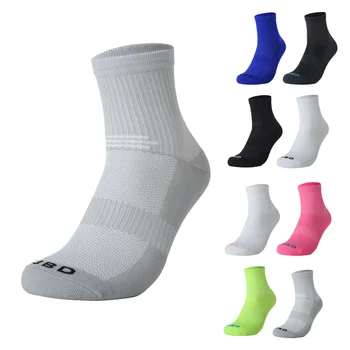 Men Socks Cycling Running Fitness Sport Moisture Women 2023 Outdoor Wicking Quick Drying Breathable Compression Cushioned Crew S