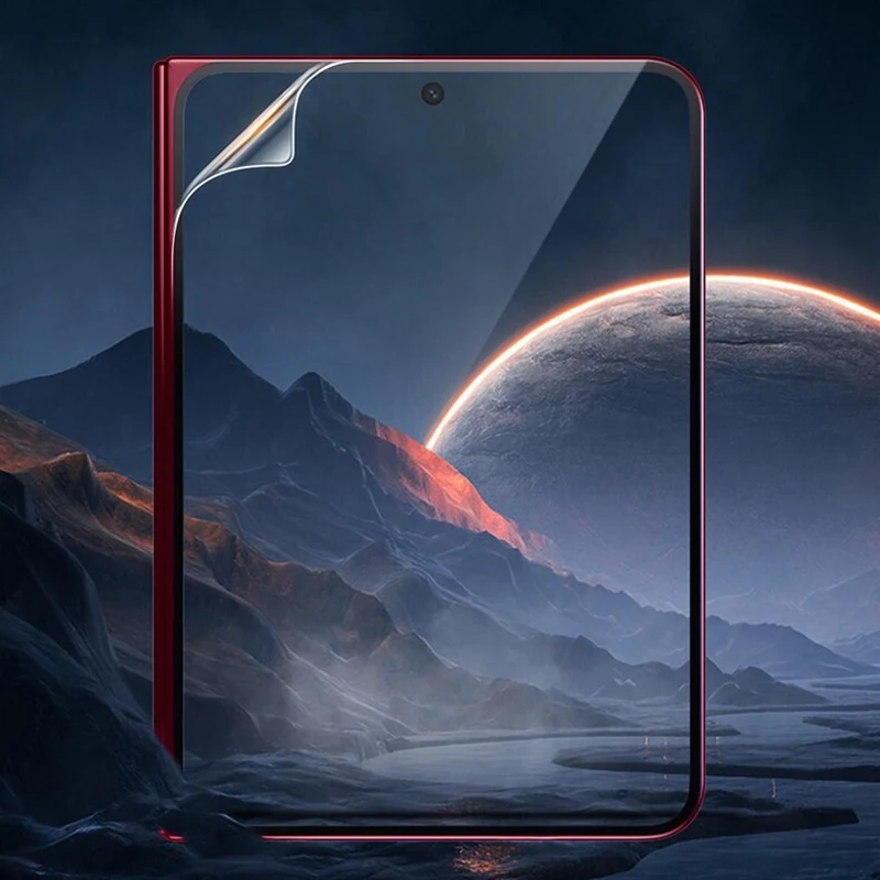 4-in-1 Matte Hydrogel Soft TPU Film Full Cover Screen Protector
