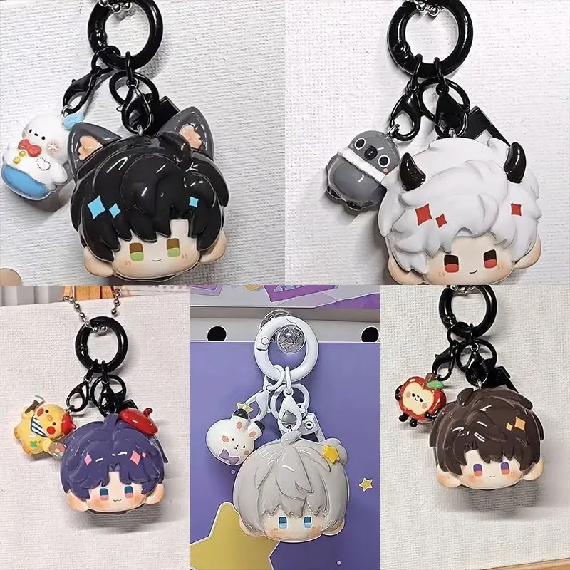 love-and-deepspace-resin-keychain-sylus-rafayel-zayne-xavier-caleb