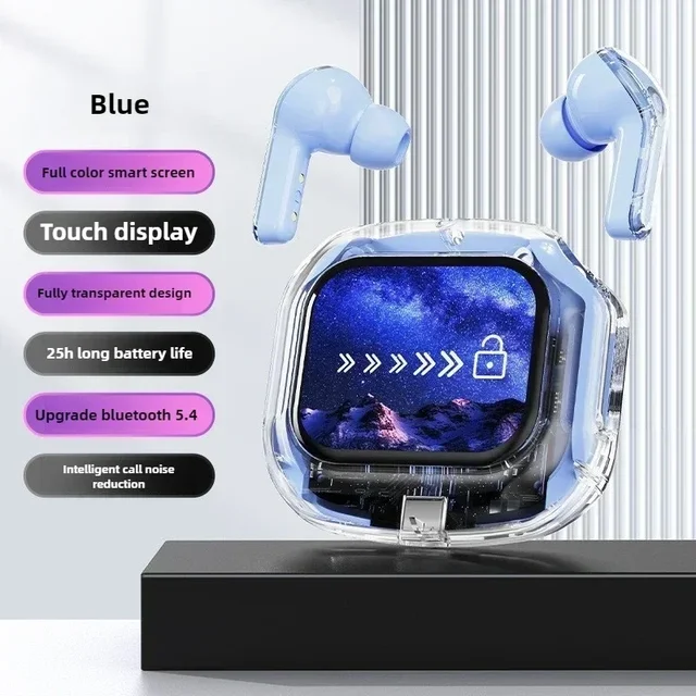 Écouteurs Sans Fil Q20 TWS avec Écran Tactile LCD Intelligent 4 Écouteurs Sans Fil Q20 TWS avec Écran Tactile LCD Intelligent 4