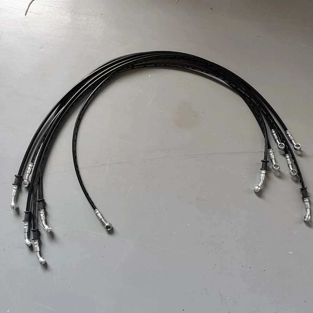 

1x 80CM Motorcycle Racing Hydraulic Brake Hose 10mm Braided Oil Hoses Line Suitable For Most Motorcycles ABS+metal Accessories