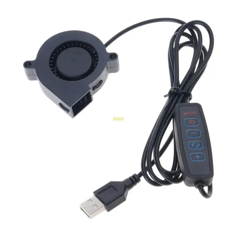 50x50x15mm USB 팬 5V 브러시리스 5015 냉각 PC 컴퓨터 케이스 3D 프린터 CPU 라디에이터 조정 가능한 속도 3500RPM