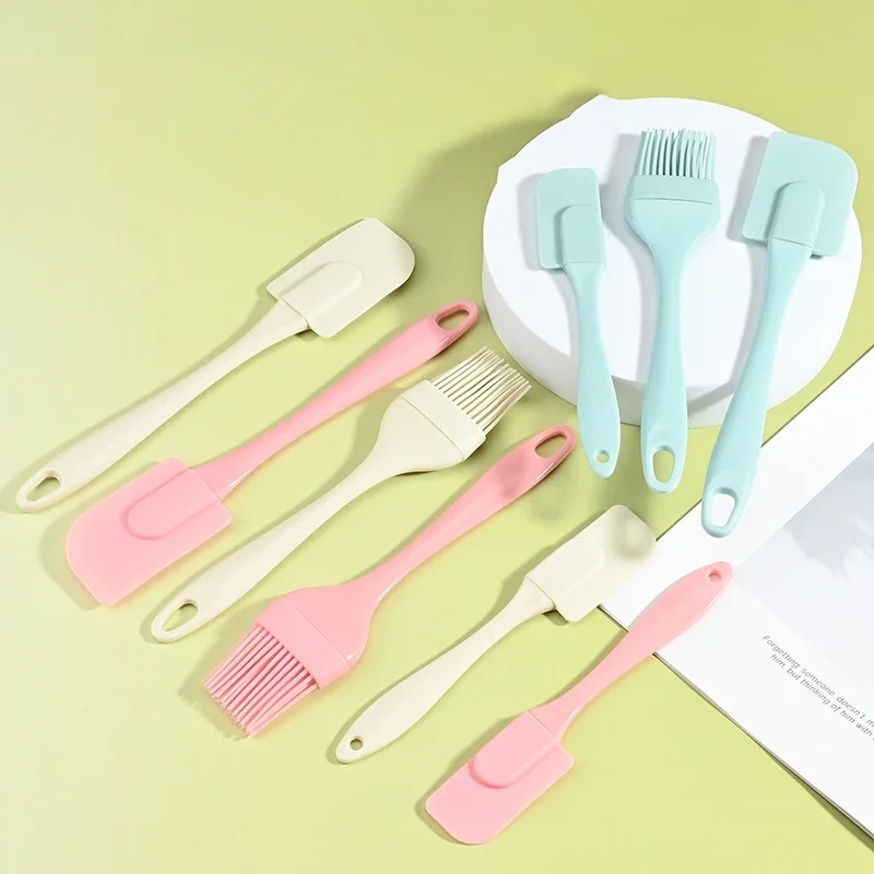 Silicone Spatula Set for Baking and Cooking