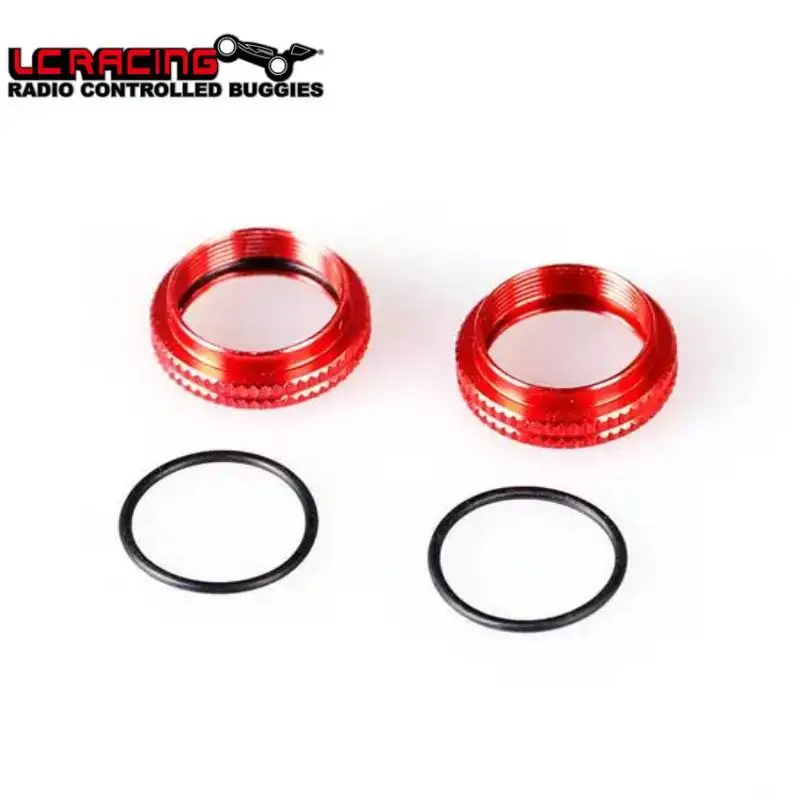 Originale Lc Racing Per L6113 Dado Regolabile Ammortizzatore In Alluminio Per Emb-Wrc, Emb-Ra, Emb-1, Emb-Sc, Emb-Dt, Emb-Tc, Emb-Tg, Emb-Mt, P