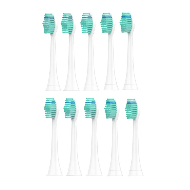 

10 шт., сменные насадки для зубной щетки Philips Sonicare
