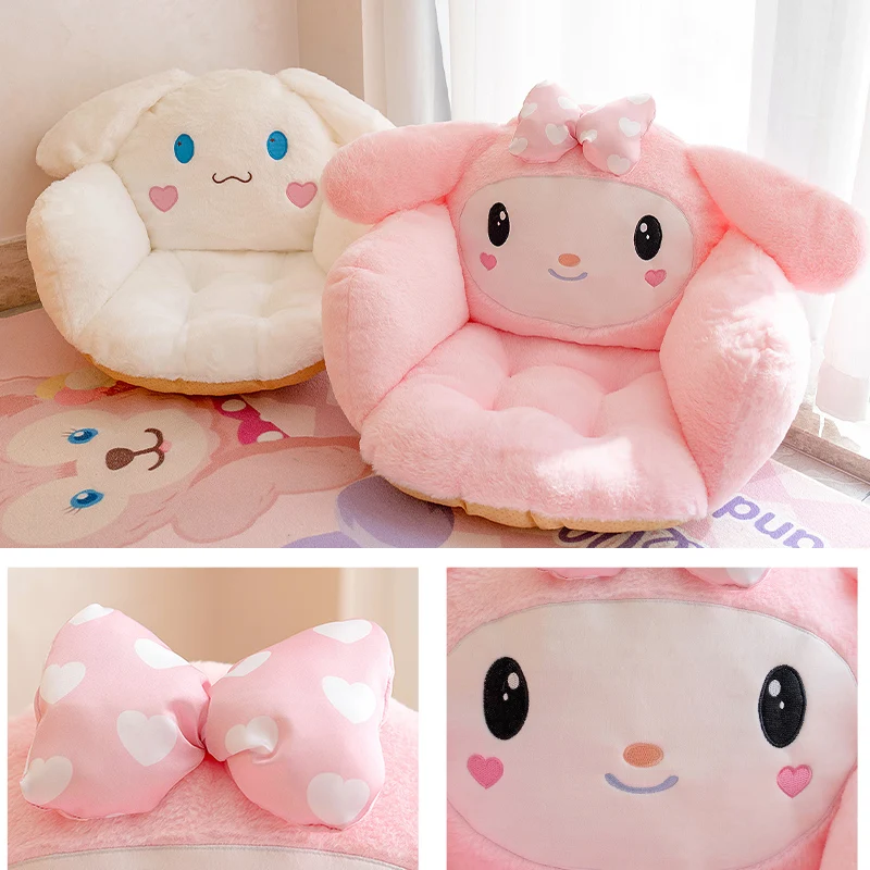 Comfortable Kuromi My Melody Seat Cushion For Chair Lovely