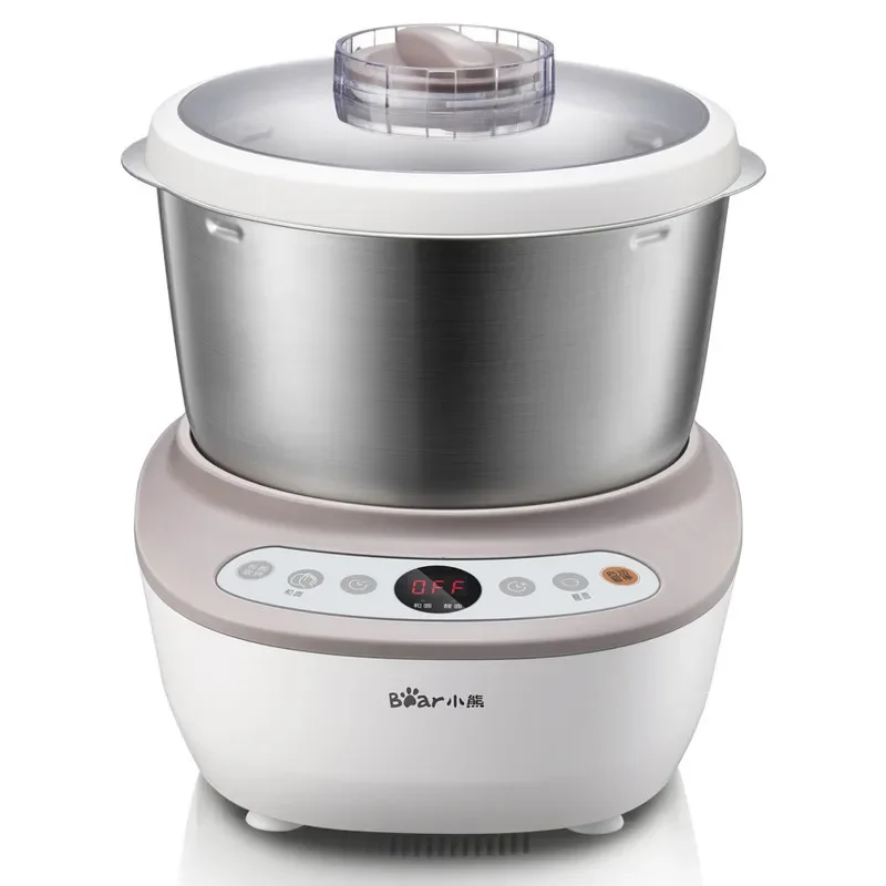 220V 3.5L 5L 7L Dough Kneading Machine Dough Maker Electric blender Flour Bread Mixer Ferment Machine 5