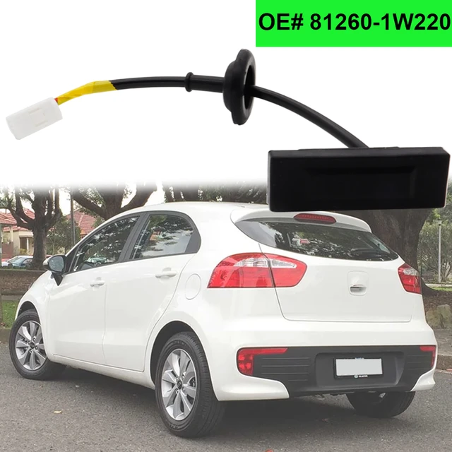 Black Rear Trunk Lid Lock Release Handle 81260-1W220 For Kia Rio Pride  2012-2017 