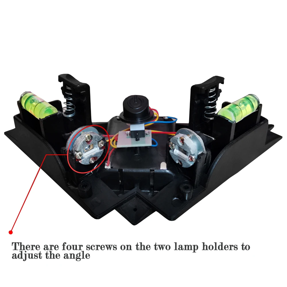 Right Angle 90 Degree Square Laser Level Laser Vertical Ground Wire Instrument Measurement Job Tool Construction Tools laser level laser angle gauge