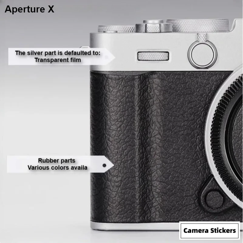 Fuji XE5 투명 카메라 스티커 XE 5 Fujifilm X-E5 랩 커버 스티커용 투명 카메라 스킨