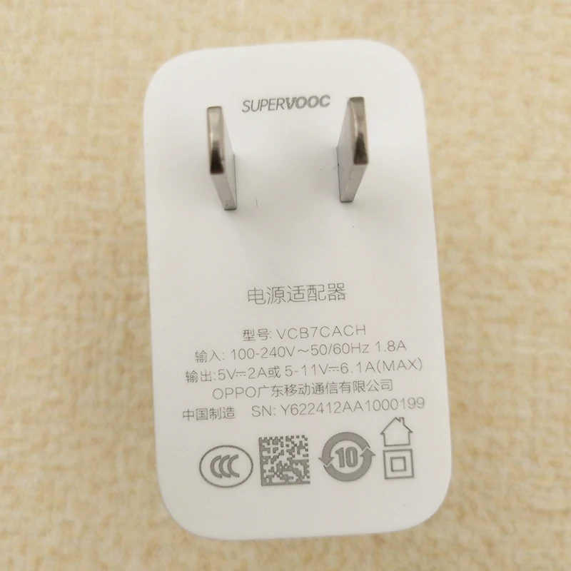 OnePlus 67W Original SuperVOOC Fast Charger with USB Type-C Cable