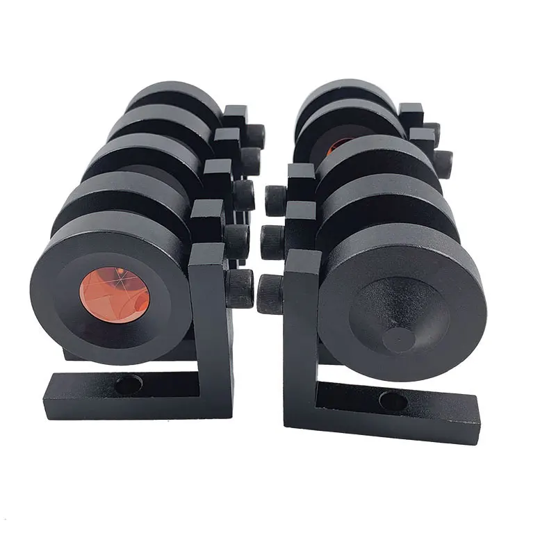 

100PCS 90 Degree Mini Prism L Bar Monitoring Prism Replacement Total Station Reflector Equivlent GMP104 Copper-coated