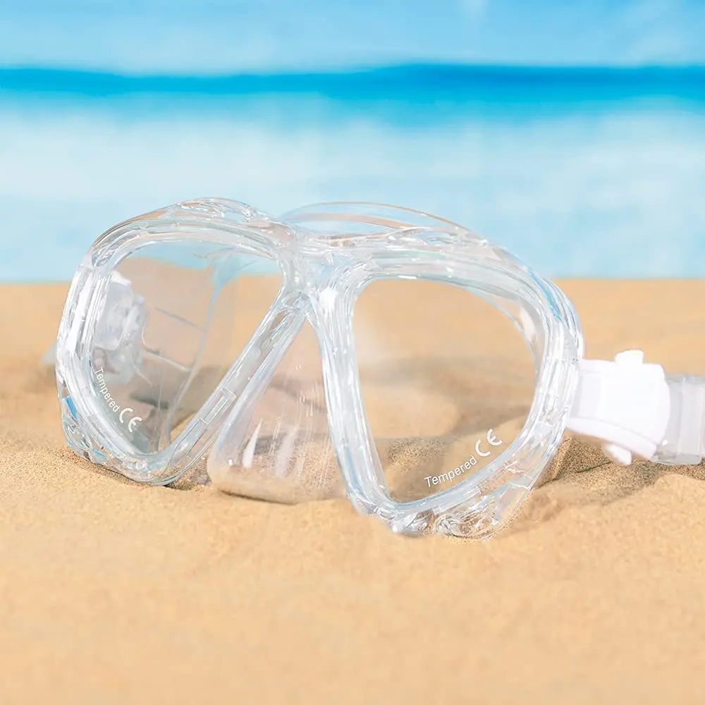 New Free Diving mask glasses Ultra low volume Snorkeling goggles for scuba dive for adults free breath diving