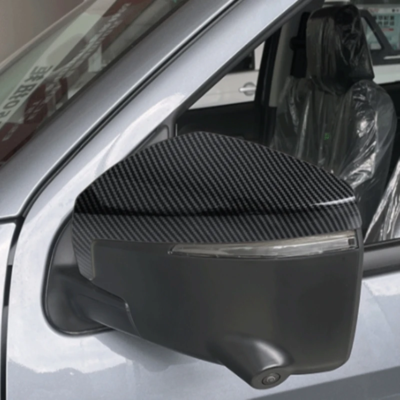 For Isuzu D-MAX DMAX 2021 2022 2023 Carbon Fiber ABS Rearview Mirror Cover  Trim side Door Mirror Strip Sticker Car Accessories - AliExpress