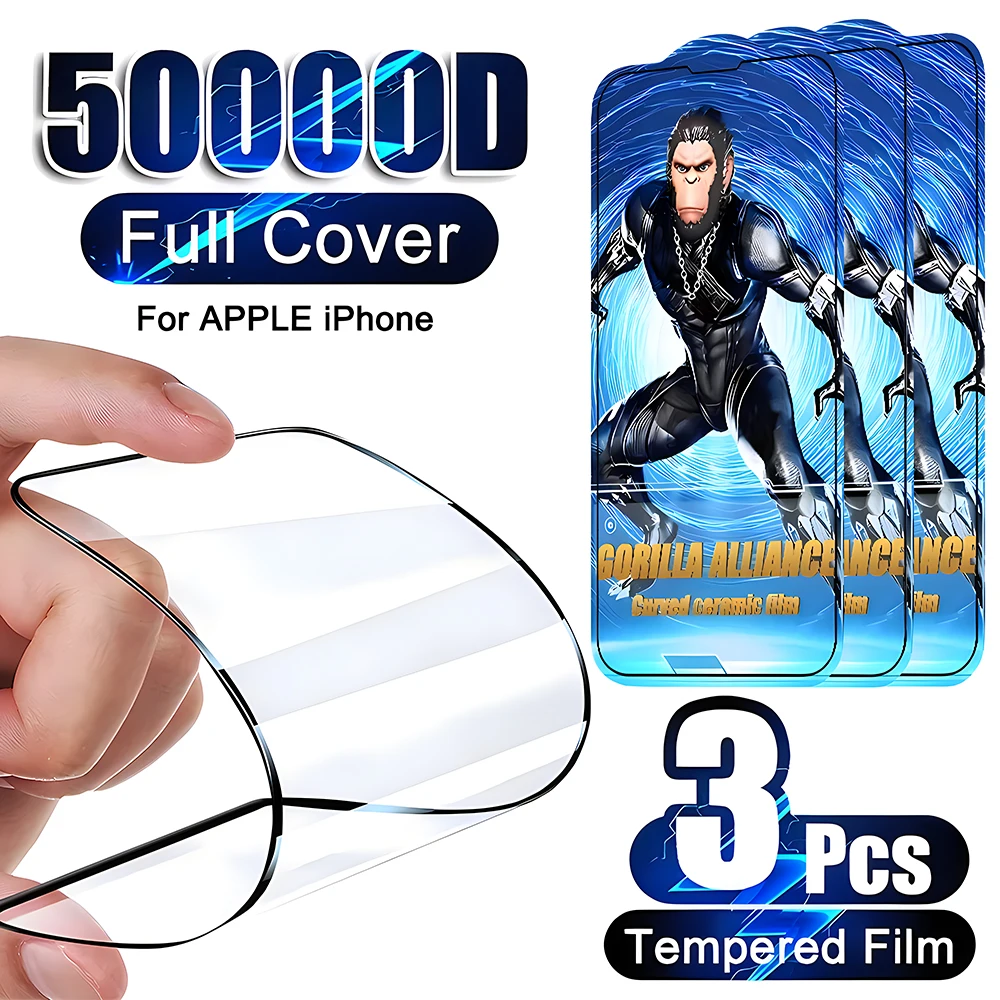 3pcs Soft PET Film Screen Protector Guard for Apple iPhone 12 PRO Front