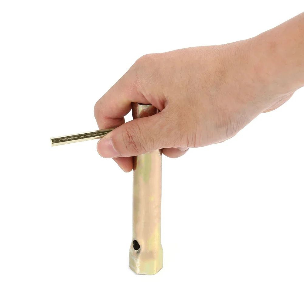 2 in 1 Spark Plug Wrench Deep Reach Socket Tool 16mm/18mm with Torque Bar Handle