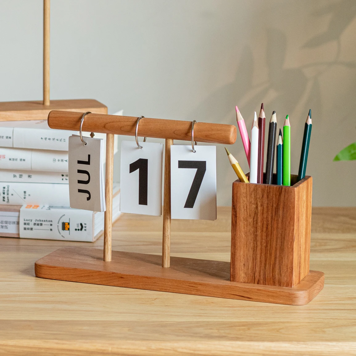 Wooden-Page-Flip-Calendar-Desk-Calendar-Creative-Decorative-Ornaments ...