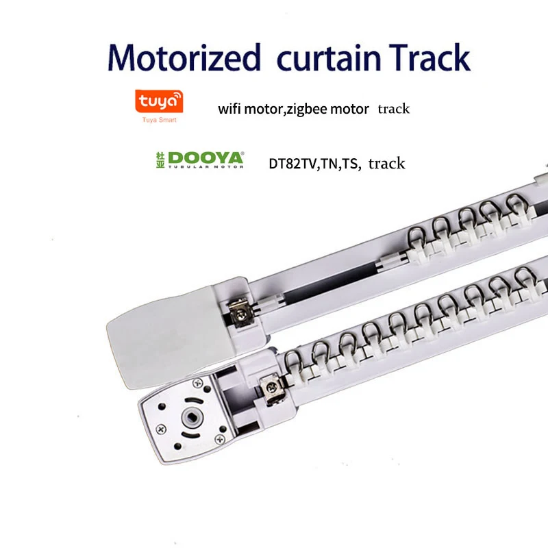 Бесшумная электрическая направляющая для штор для tuya wifi zigbeee dooya motor smart направляющая для штор для умной системы штор Бесшумная электрическая направляющая для штор для tuya wifi zigbeee dooya motor smart направляющая для штор для умной системы штор