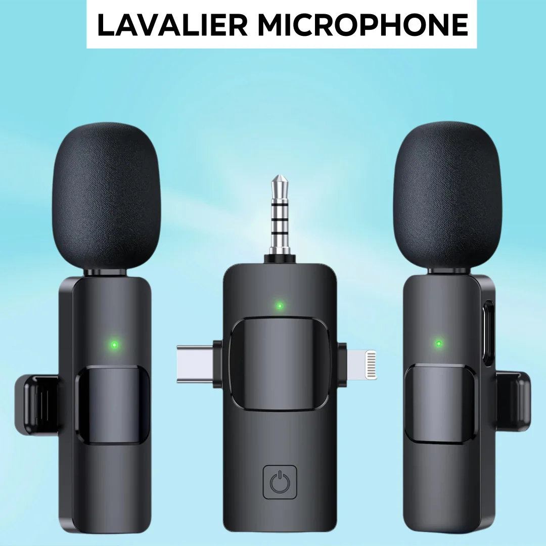 Video Recording Wireless Lavalier Microphone Microphone