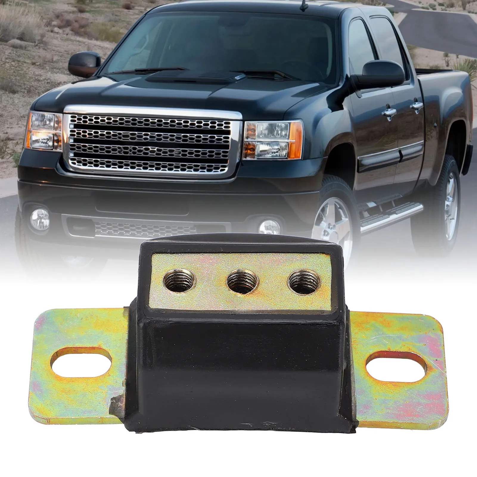 Mount Mount Bracket Kit Zinc Plated Steel High Durability for TH350 TH400 700R4 Rear
