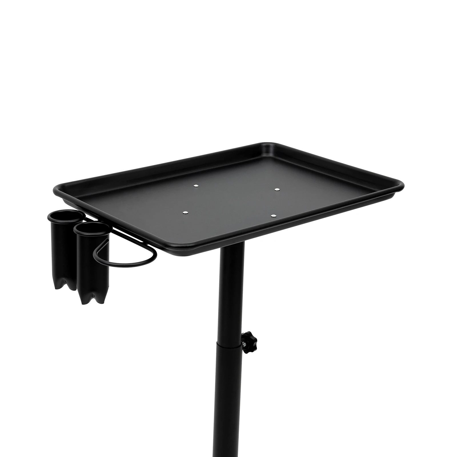 Mobiler Friseursalon-Trolley mit Rädern, 64-108cm Höhenverstellbarer Schönheitswagen für Friseurwerkzeuge, Scheren und Haartrockner – Detail 15
