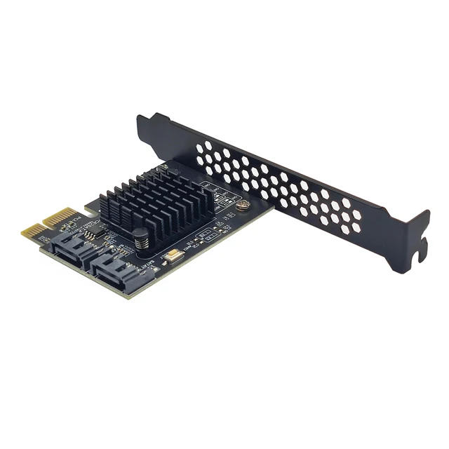 Scheda Controller PCIe SATA 3 6Gbps - 2 Porte RAID 0/1/SPAN Con Chipset ASM1061R - Foto 4
