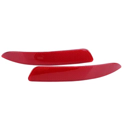 Enhanced Rear Bumper Reflector Pair (Red)