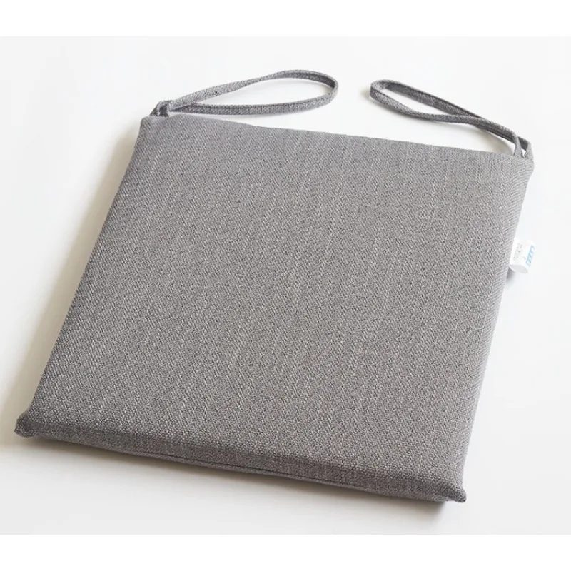 린넨 쿠션 일본 다다미 매트, 편안한 통기성 사무실 의자 쿠션, 침실 베이 창 거실 바닥 쿠션