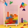New Children's Puzzle 3D Tetris Parent Child Interactive Desktop Game Puzzle Toy 1