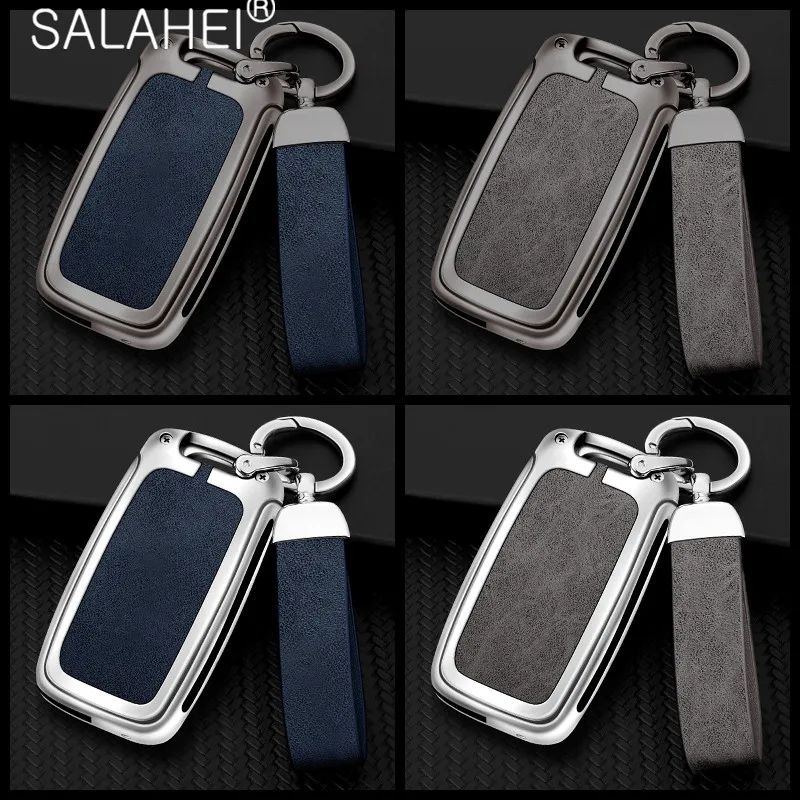 Zinc alloy car key case protector for Volkswagen Polo Tiguan Passat B5 B6 B7 Golf 4 5 6 MK6 Jetta Lavida Key case accessories key case key case cover