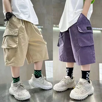 Boys Cotton Cargo Shorts 1