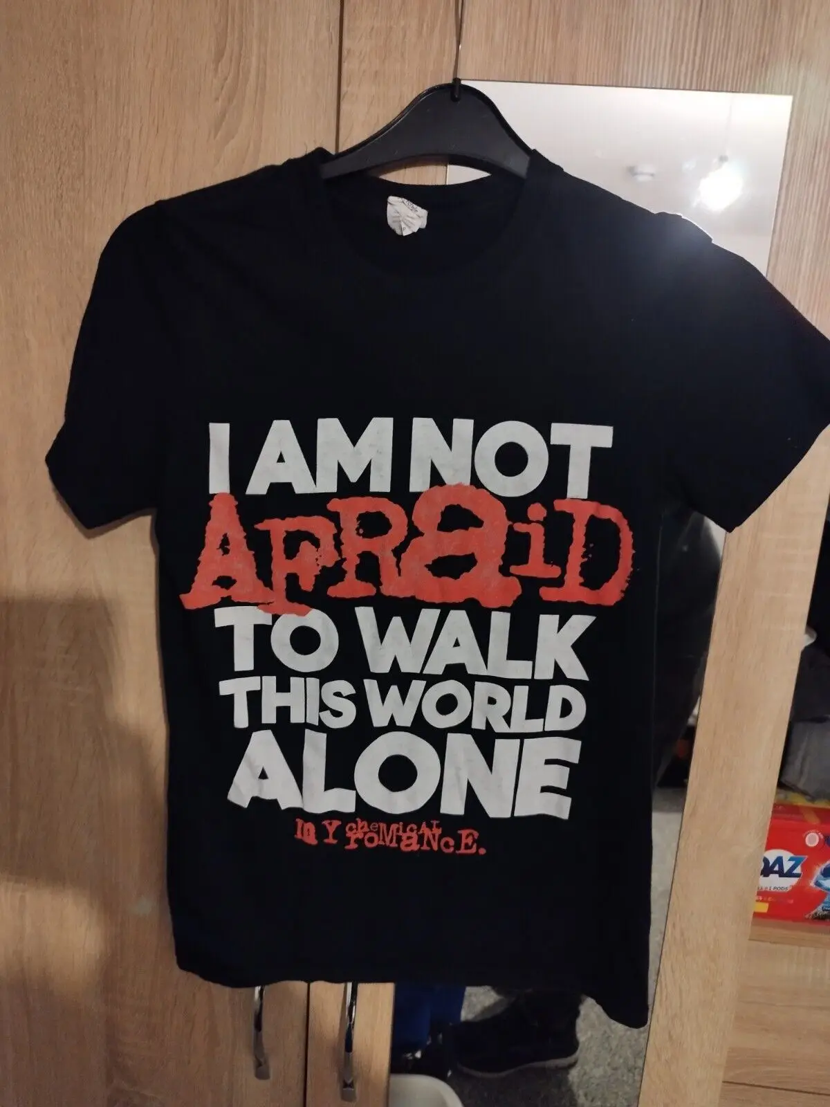 My Chemical Romance Famose Ultime Parole La Maglietta Originale Black Parade Rare S