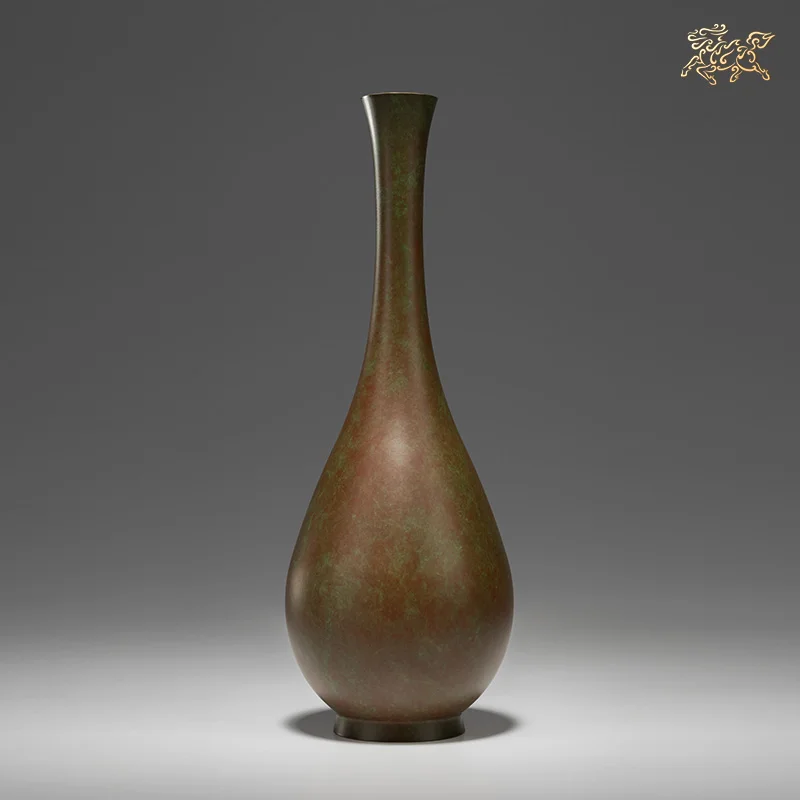 All-Copper Decoration Elegant Vase Copper Crafts Home Ornament |