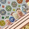 1 piece Bohemian Tile Style 3d Nail Art Sticker Nail deco Slider 5