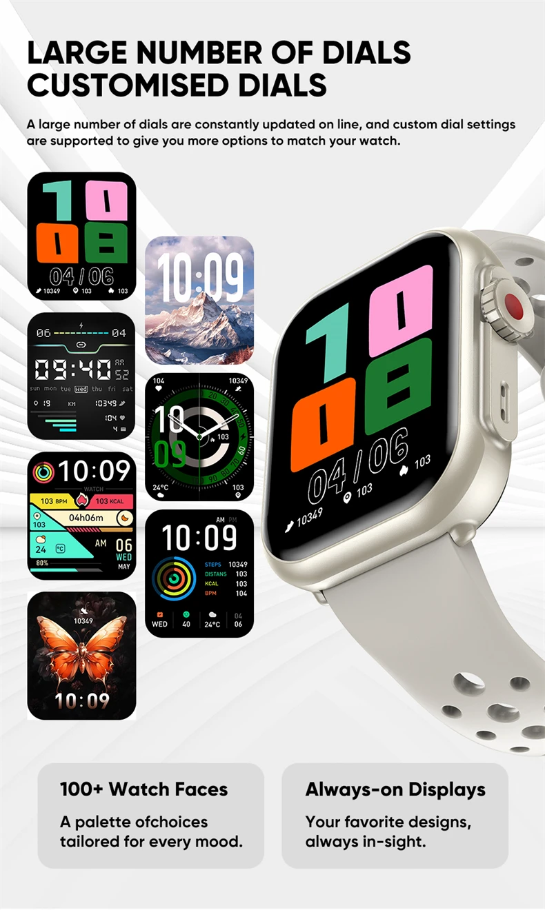 Smartwatch With Amoled Screen Gps And Bluetooth Call For Android Ios_voghion.com