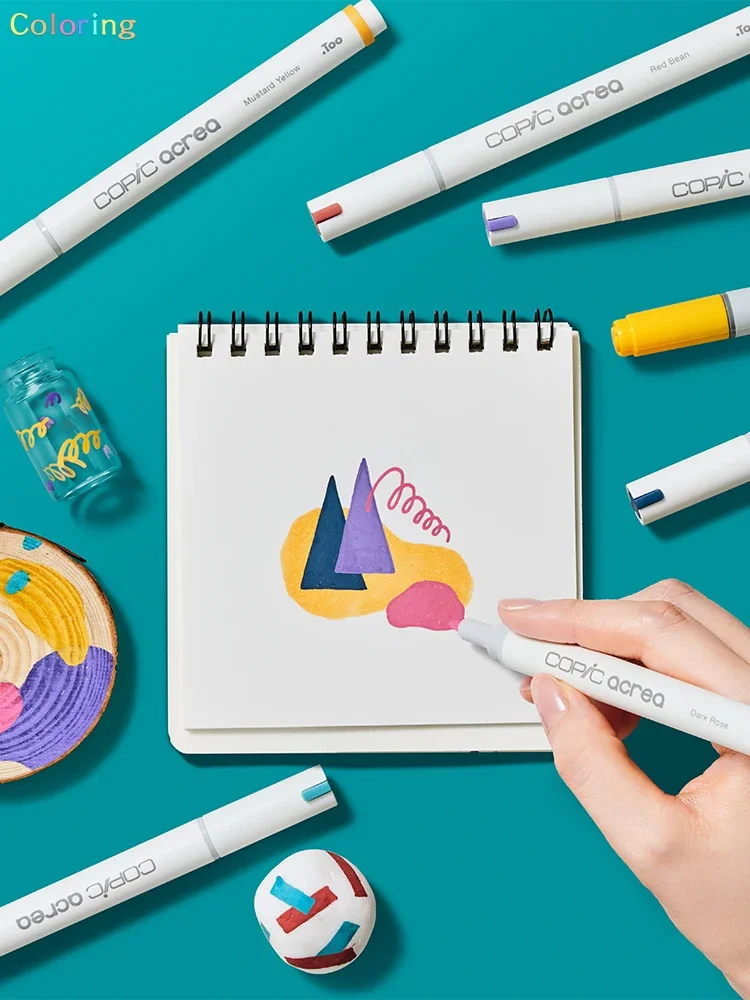Copic Acrea Acrylic Marker Pen, Water Based Opaque Color, Hand